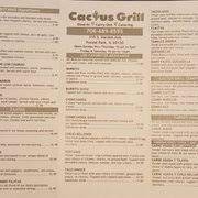 Menu items and prices are subject to change without prior notice. Cactus Grill 40 Photos 57 Reviews Mexican 315 Harlem Ave Forest Park Il Restaurant Reviews Phone Number Yelp