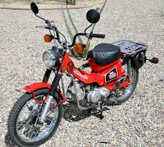 no reserve 1984 honda trail ct110 honda classic bikes adventure bike