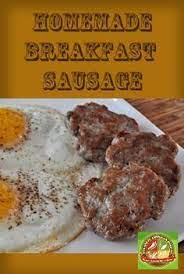 Homemade Breakfast Sausage Recipe Homemade Breakfast Sausage Sausage Breakfast Homemade Sausage Recipes