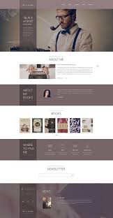Writer Responsive Html5 Template Web Design Quotes Web Design Tips Web Layout Design