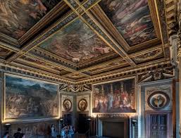 Vasari Pope Leo X Medici Hall Palazzo Vecchio Florence Italy
