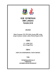 Borang kebenaran ibubapa / penjaga 3. Kertas Kerja Kem Pengawas 2018