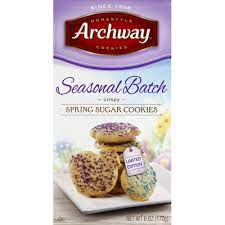 Archway archway iced gingerbread cookies, 6 ounce $10.99($1.83 / 1 ounce). Archway Cookies Spring Sugar Crispy 6 Oz Instacart