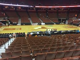 frank erwin center section 49 texas basketball