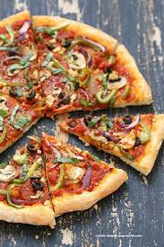Easy Veggie Vegan Pizza With 20 Minute Crust Vegan Richa Recipe Vegan Pizza Recipe Recipes Vegan Pizza