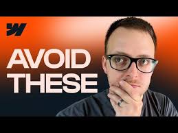 Top 5 Webflow Mistakes