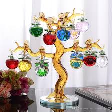 Copper mantle sculptures, a steel wok, or even a. 2021 Beautiful Popular Crystal Apple Tree New House Crafts Porch Decoration Lucky Tree Opening Move Housewarming Wedding Gift From Zamrnulkeg339 167 74 Dhgate Com