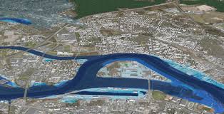 Jugendlicher aus gully gerettet, öffentlicher notstand in lörrach. 3d Stadtmodell Zeigt Hochwasserstande Zwischen 4 Und 10 5 Metern Pieschen Aktuell