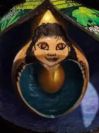 Haumea” a water colour painting id like to share with my elders 💙  faiak'sia for inspiring me and always sharing stories for us to follow