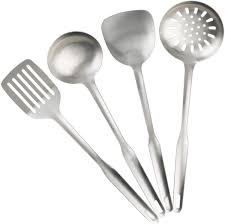 Maybe you would like to learn more about one of these? Amazon Com 304 Stainless Steel Spatula Set Of 4 Heat Resistant Kitchen Cooking Utensil Set Spatula Utensils Set For Nonstick Wok Dishwasher Safe 4 Pieces Silver Home Kitchen