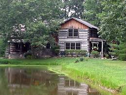The cabin showcases a 360 degree walk around deck. 22 Puddle Jump Cabins Ideas Puddle Jumping Cabin Pond