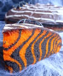 Recette De Gateau D Halloween Facile Zebra Cake Recette Gateau Halloween Facile Gateau D Halloween Gateau Halloween