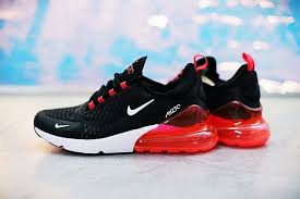Men Nike Air 270 Flyknit Black White Red Ah8050 016 Nike Air Max Nike Nike Air