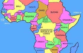 Africa map with countries main cities and capitals template. Africa Cities Africa Regions Countries And Cities Of Africa Africa Regional Economic Blocks Broad Notes