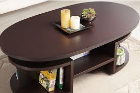 Add style to your home, with pieces that add to your decor while providing hidden storage. Coffee Table With Storage Modern Oval Wood Wooden Walnut Livingroom Decor New Coffee Table Wood Tea Table Design Decorating Coffee Tables