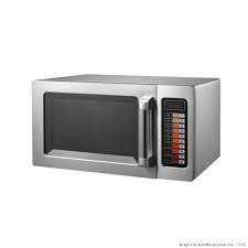 A stainless steel interior and 25 pre programmed settings put the cuisinart® microwave oven in a with its stainless steel interior, stainless steel door and sleek control panel, this is a new generation. Stainless Steel 1000w Microwave Oven Md 1000l Caterworks