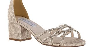 Badgley mischka sonya block heel sandal