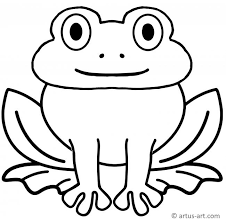 Frosch Ausmalbild Gratis Ausdrucken Ausmalen Artus Art