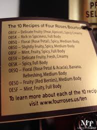 Maybe you would like to learn more about one of these? Bourbon Review Four Roses Single Barrel Private Selection Obsv Bill S Blog