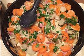Herzhafte Topinambur Pfanne Topinambur Rezept Rezepte Leckere Gesunde Rezepte
