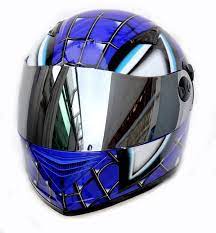 Masei 830 Spider Man Dot Ece Motorcycle Bike Helmet Blue M L Xl Bike Helmet Helmet Cool Bike Helmets