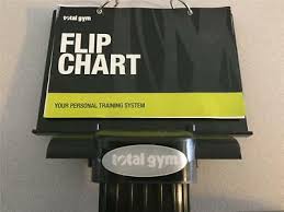 Total Gym Flip Chart With Base Ebay