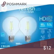 Led Refresh Globe Light Bulbs Clear Daylight 500 Globe Light Bulbs Globe Lights Bulb