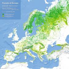 Forests Of Europe In 2020 Forest Europe Map