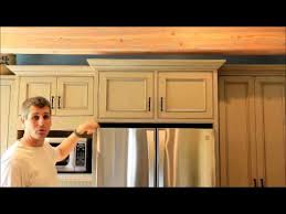 Refrigerator Surround Cabinets Youtube