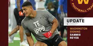 Goals, videos, transfer history, matches, player ratings and much more available in the profile. Nfl On Twitter Update Chilean Te Sammis Reyes Signs With Washingtonnfl H T Nflespanol