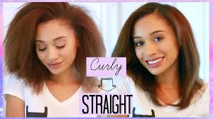 You don't want to break the bank, but getting a low quality straightener will damage your hair. Straightening My Curly Hair Tips Advice Youtube