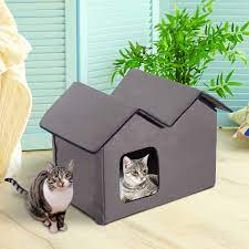 The best outdoor cat houses protect your cat from cold and stormy weather. Outdoor Electric Heated Kitty Cat House Bed Waterproof Winter Shelter Warm Brown 656114643246 Ebay