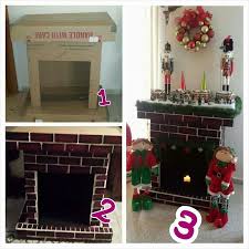 Como Hacer Chimeneas En Carton Buscar Con Google Chimenea De Carton Como Hacer Chimeneas Navidenas Manualidades Navidenas