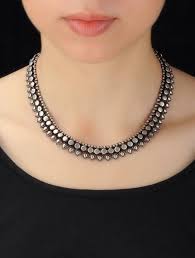 Buy Online At Jaypore Com Bold Necklace Black Gold Jewelry Silver Jewelry Fashion