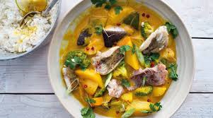 Exotisches Fisch Gemuse Curry Freundin De Gemuse Curry Lebensmittel Essen Exotische Fische