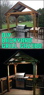 Build Your Own Backyard Grill Gazebo Diy Grill Gazebo Grill Gazebo Bbq Gazebo Diy Gazebo