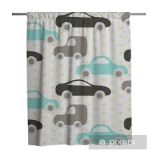 Buy the best and latest shower curtains on banggood.com offer the quality shower curtains on sale with worldwide free shipping. Car Cute Baby Vector Seamless Pattern Kid Fabric And Apparel Design Baby Blue And Grey Cars On Heart Pattern Shower Curtain Pixers We Live To Change