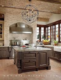 Great Mediterranean Kitchen Tuscan Kitchen Design Tuscan Kitchen Brick Wall Kitchen