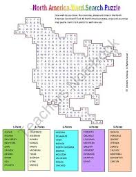 Birthday Celebration Word Search Pro Answers A Fun North America Map Word Search Puzzle For Fun In All Classes This Is From A Collection Of My Unique Wor North America Map North America America
