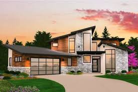 Our modern house plans are simple and logical. Gianni Three Story Modern House Plan With Garage By Mark Stewart