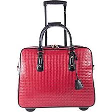 Top Zipper Fashion Ladies Business Case On Wheels Laptop Bag For Women Laptop Bag Handbag Shopping