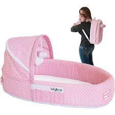 I love it, this would be really handy right now since i just had another baby. Lulyboo Baby Lounge To Go Travel Bed Pink Walmart Com Walmart Com