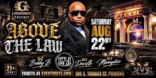 ABOVE THE LAW Tickets, Saturday, August 22 • Starts at 8 PM | Eventbrite