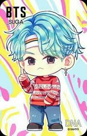 صور bts انمي جين bts chibi chibi bts suga