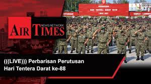 Majlis disempurnakan oleh panglima tentera darat, jeneral tan sri ahmad hasbullah mohd nawawi. Live Perbarisan Hari Tentera Darat Ke 88 Youtube