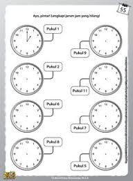 Lembaran kerja matematik tahun 1 masa dan waktu. Noor Ezdiani Nezani79 Profil Pinterest