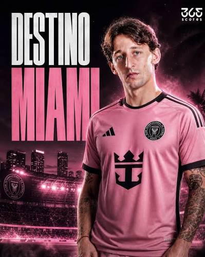 MATÍAS GALARZA FONDA ES NUEVO JUGADOR DEL INTER MIAMI 🇺🇸 El mediocampista  deja River y se suma al equipo de Lionel Messi a préstamo con opción de  compra. Además, la opción se