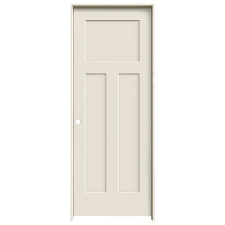 Reliabilt Craftsman 30 In X 80 In Primed 3 Panel Craftsman Hollow Core Molded Composite Pre Hung Door Lowes Com Craftsman Interior Doors Craftsman Interior Reliabilt