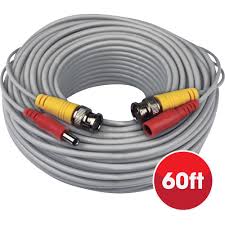 Swann video & power 30m extension cable. Best Buy Defender 60 Bnc Power Extension Cable White Red Yello Hdcbl60