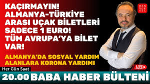 Şimdiki central european summer time (cest), utc +2. Almanya Da Sosyal Yardim Alanlara Korona Yardimi 1 Euroya Turkiye Ye Ucak Biletini Kacirmayin Youtube